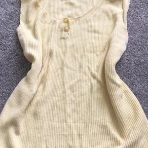 Large yellow basic editions cami